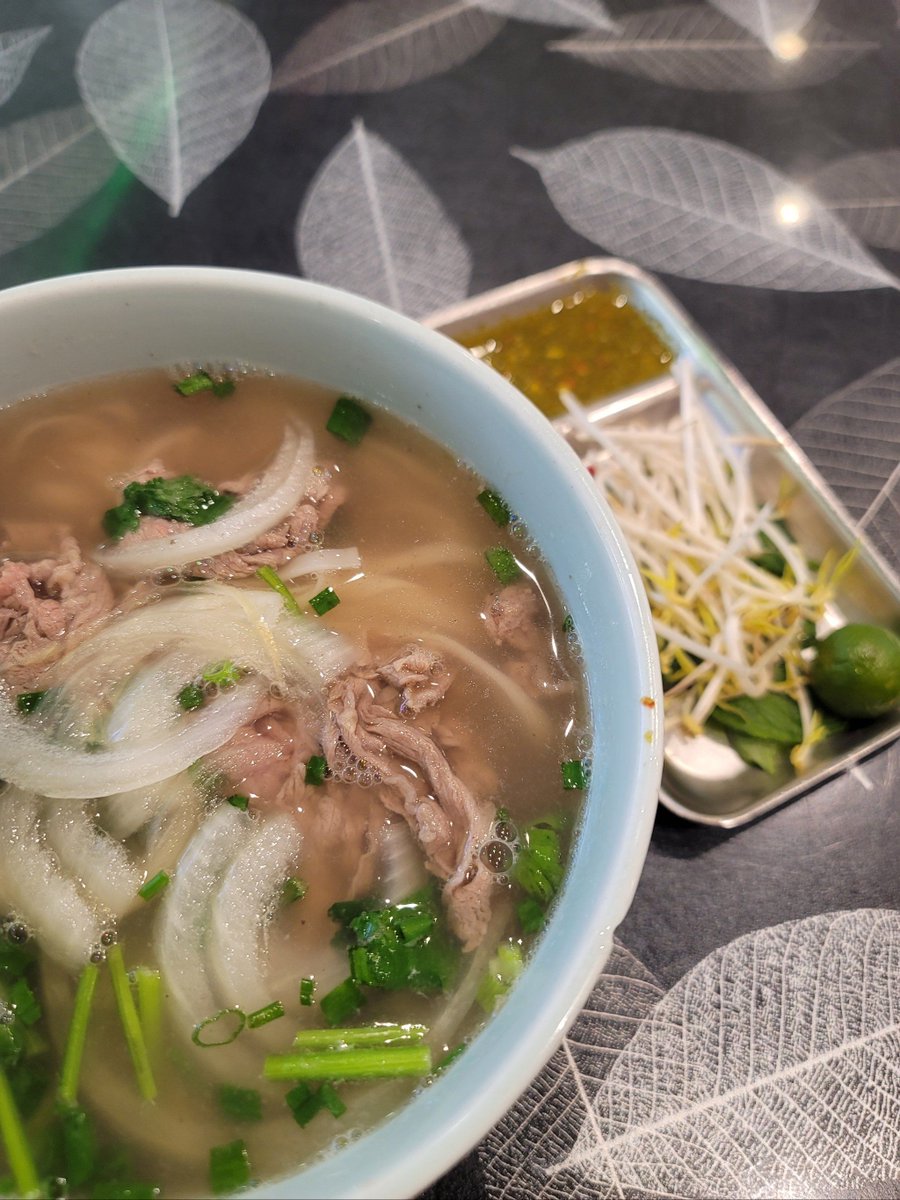 Prabir123Ghosh's tweet photo. Craving bold, fragrant flavors Our homemade pho with tender beef, fresh herbs, and savory broth is pure Vietnamese comfort in a bowl https://t.co/UpZfFvJzOf
