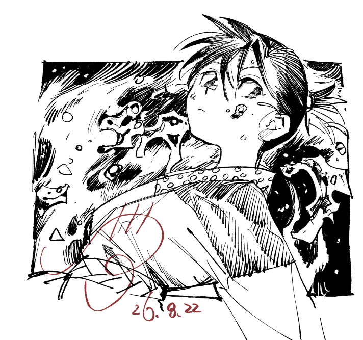 sakuzo_BAKU's tweet photo. 刀匠火車　らくがき
留 https://t.co/b56pHxCQ3N