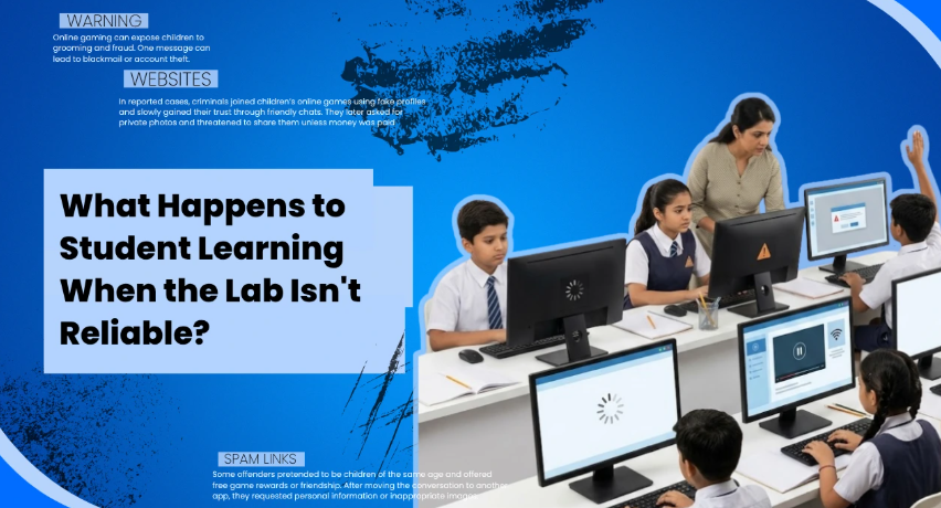 apniprerna's tweet photo. A computer lab should help students learn, not make them wait.
Slow systems, crashes, and technical issues can interrupt practical sessions and reduce valuable learning time.
https://t.co/9VzHMlrD0V
#ApniPrerna #ComputerLab #DigitalLearning #EdTech https://t.co/E2TDdtKXJb