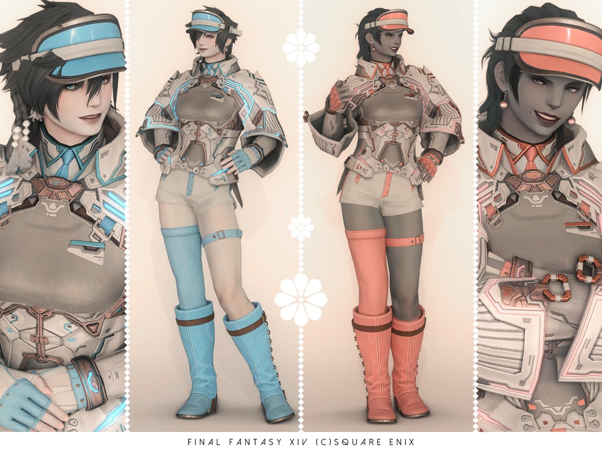 roega_wilf's tweet photo. 🩵アンドロイド・ガール Ver.Roegadyn🩷 https://t.co/FCl7QvuPVM