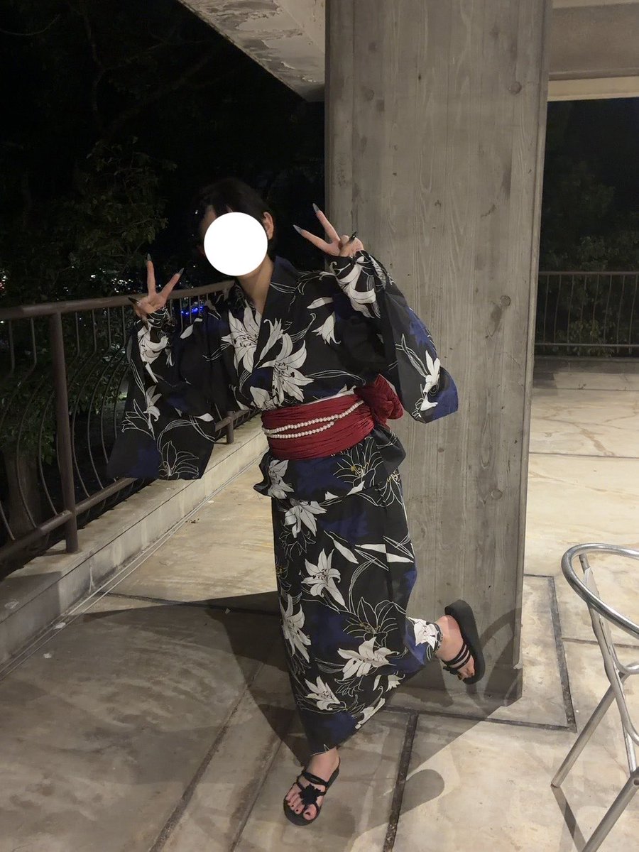 sripa_cn's tweet photo. きょーの浴衣めちゃかわやったから見てほしい🥹 https://t.co/uDZsaPxapX