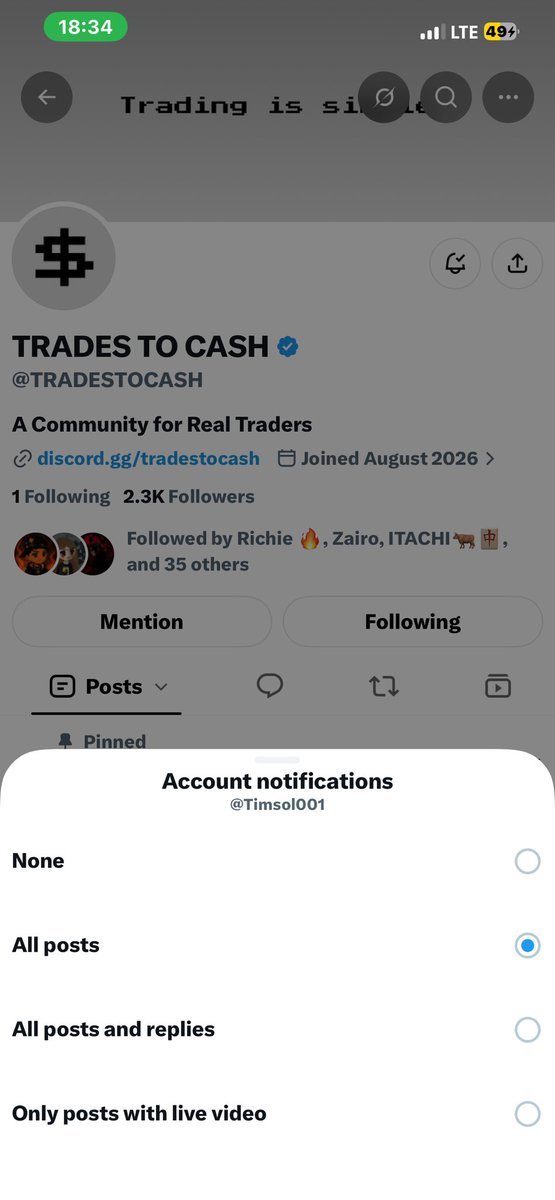 Timsol001's tweet photo. @thisisayoxx @TRADESTOCASH AgZFpAGuX5271PgHyXk32greoGVskLUBTTdwf1nFyL1m https://t.co/xDsPumOKUF