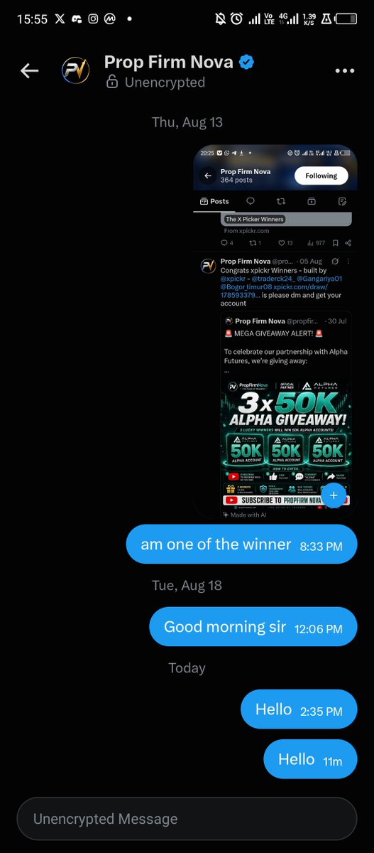 Gangariya01's tweet photo. @propfirmnova @traderck24_ @MEMEBYLEVTEC @Akwasherefu @DarealFXBULLY @twxpicker Send to u already https://t.co/OX6Z6wYdcH