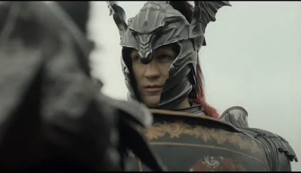 Utd_Valeria's tweet photo. Daemon was right and not accepting Gwayne's offer.

There was ZERO reason to trust the Hightowers. Daemon already offered Ormund that deal. Ormund laid his sword down and pledged his fealty to Rhaernya. Ormund also fooled Daemon but giving him a false Daeron. Ormund broke his oath and humiliated Daemon. How could he trust the Hightowers again? Let them all retreat *again,* only for them to regroup and take *another* city? That would be like letting Napoleon have a nice life after Waterloo.
