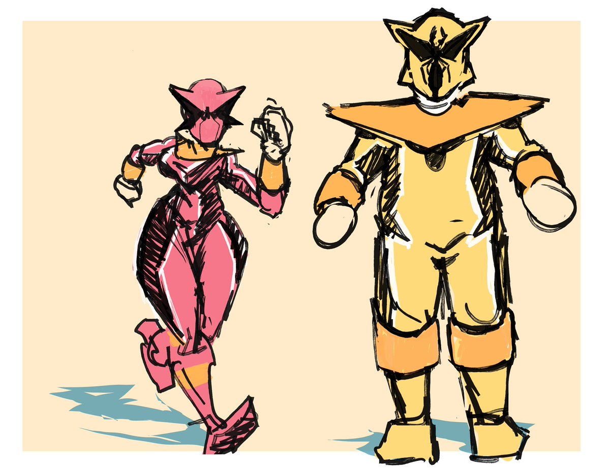 erlikbow's tweet photo. Sketchin some cool sentai junk! Go  Fo Bug Rangers! https://t.co/HFArDsUed9