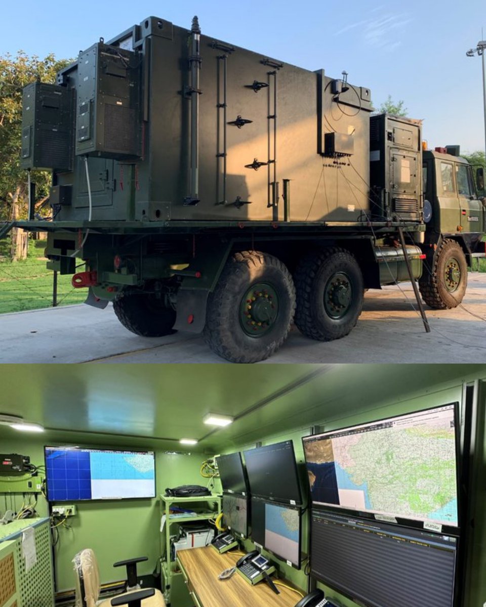 NewsIADN's tweet photo. India's #Akashteer is the only system in the world which can integrate both Russian &amp; Western weapons with a latency of just 2-3 milliseconds. #CombatTested https://t.co/4JBm7CuYVE