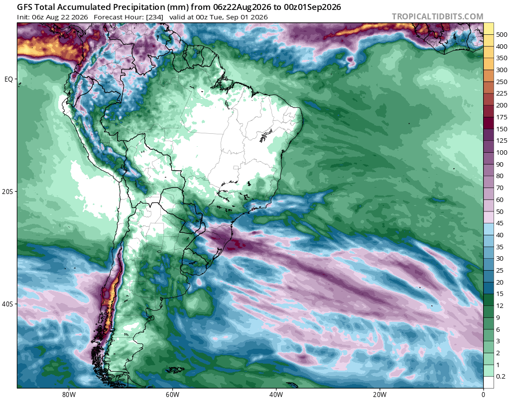 EdoWeatherman's tweet photo. Última semana de agosto, dominada por la lluvia. 

Aprovechen este día con sol en la zona central, desde el lunes las nubes dominarán por mucho tiempo.

Situación preocupante en la zona sur porque el río atmosférico será categoría 3-4. 

Después de esta semana lluviosa, casi toda la zona central completará el total de un año normal de lluvia. 

Esta tarde nueva actualización.