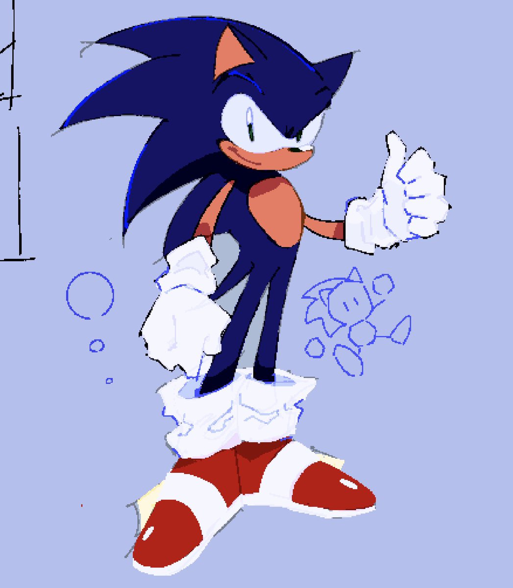 s23charlie's tweet photo. haven’t drawn sonic in like two months award https://t.co/yO2RWwG4co