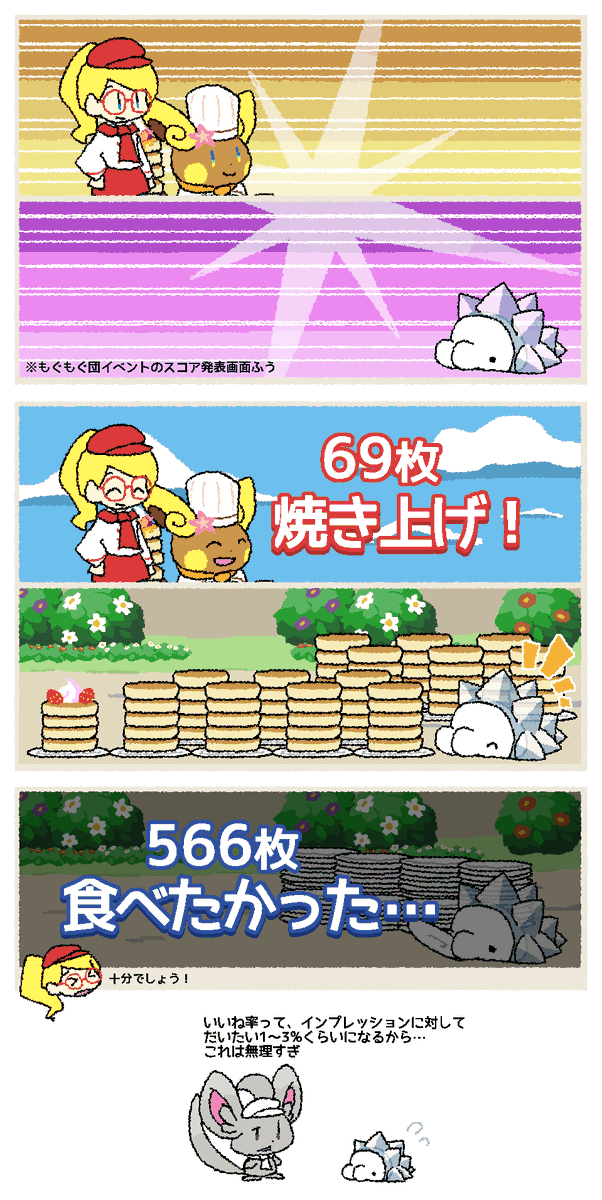 y0fu2's tweet photo. いいね・RPありがとうございます！（RTと書いてました…）

途中経過
インプレッション数分は欲張りすぎました＞(・⊃⊂・) https://t.co/pZEMQgGDXg