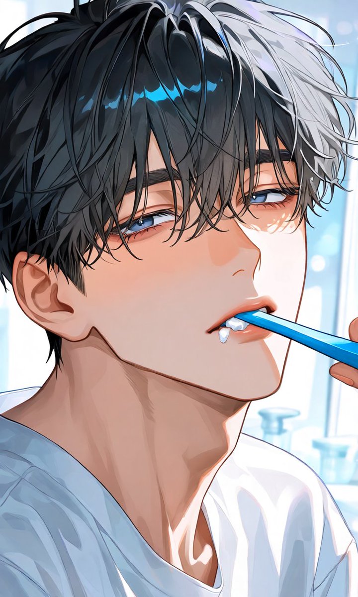 NOUKOU0178's tweet photo. ☀️Sunday morning☀️
歯磨きタイムは大体こんな顔🤣 https://t.co/ZnGeHLvcdB