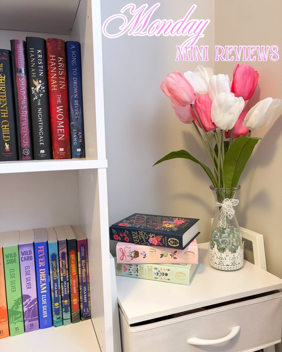 chicoskater's tweet photo. Monday mini reviews: I’ve picked up four books in the past two weeks and loved every second. Big Bad Wolf is a perfect fall read, and Grim Tidings made my July. Cozy fantasy forever. https://t.co/uWWCbpzLyk