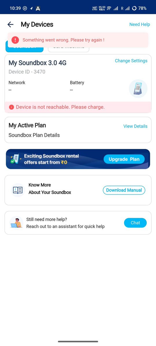 itsdonebroooo's tweet photo. @vijayshekhar @elonmusk Pathetic service from Paytm Ordered a Soundbox in 2023 still haven't received it 10,000+ complaints no solution Rental charges continue @vijayshekhar 

Three years later still no Soundbox no solution no accountability yet rental charges continue to be deducted wtf services https://t.co/58FvK6WO7C