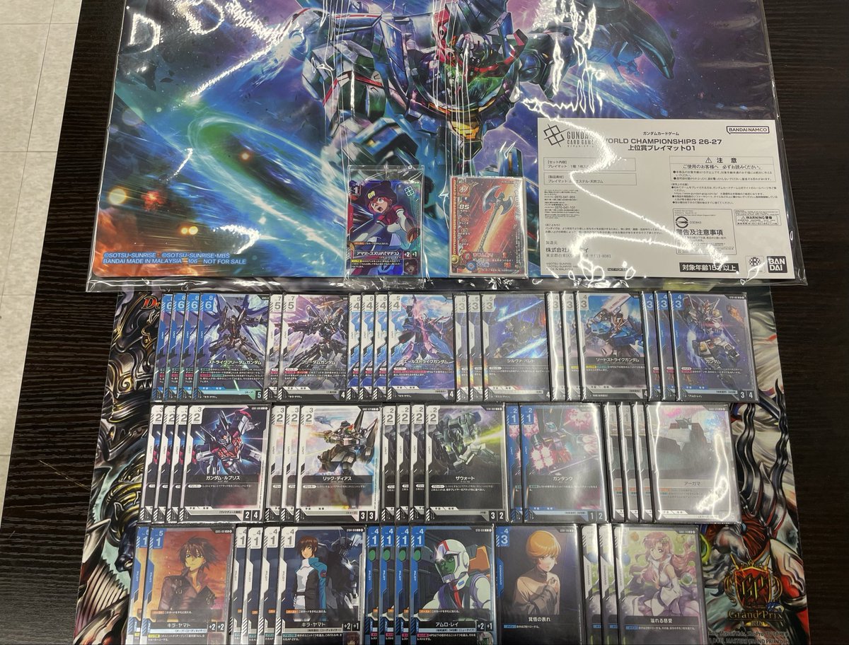 Woroshi064kiba's tweet photo. 1日まとめ
それなりに早起きして、移動でガンダム見て、大会は負けて飯食って歌って帰った
まあ悪くなかったよ
リベンジへ https://t.co/Fjt5NvT0c3