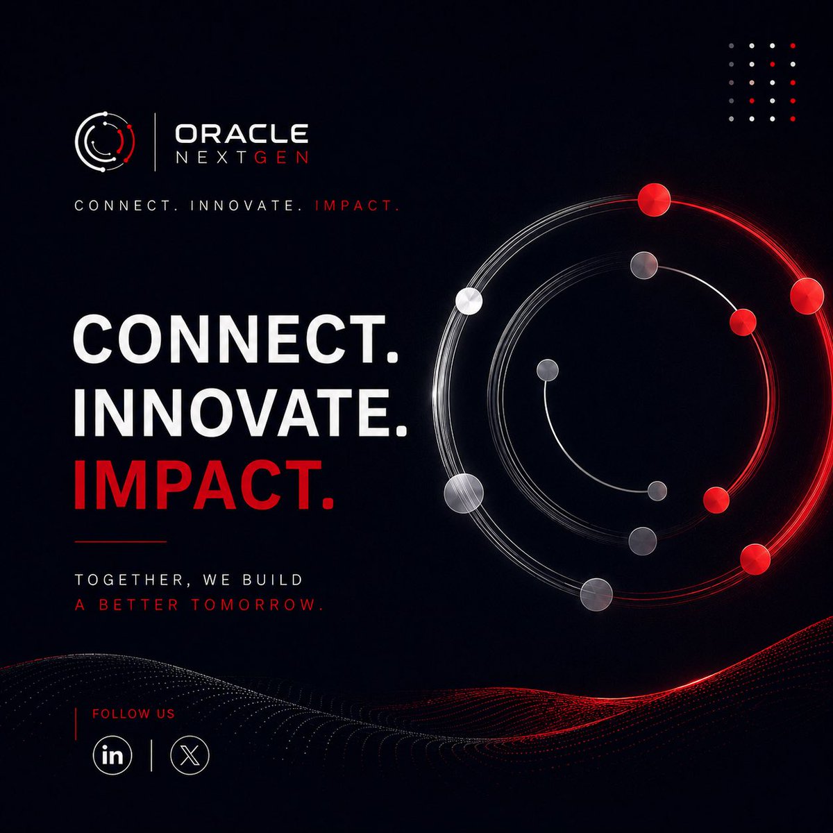 OracleNextGen's tweet photo. رجعنا لكم .. بس هالمرة بشكل جديد 👀
هوية جديدة، بداية جديدة، وأشياء كثير متحمسين نشارككم فيها خليكم قريب😉
#OracleNextGen
#New_Beginning https://t.co/V7AYp9ooBP