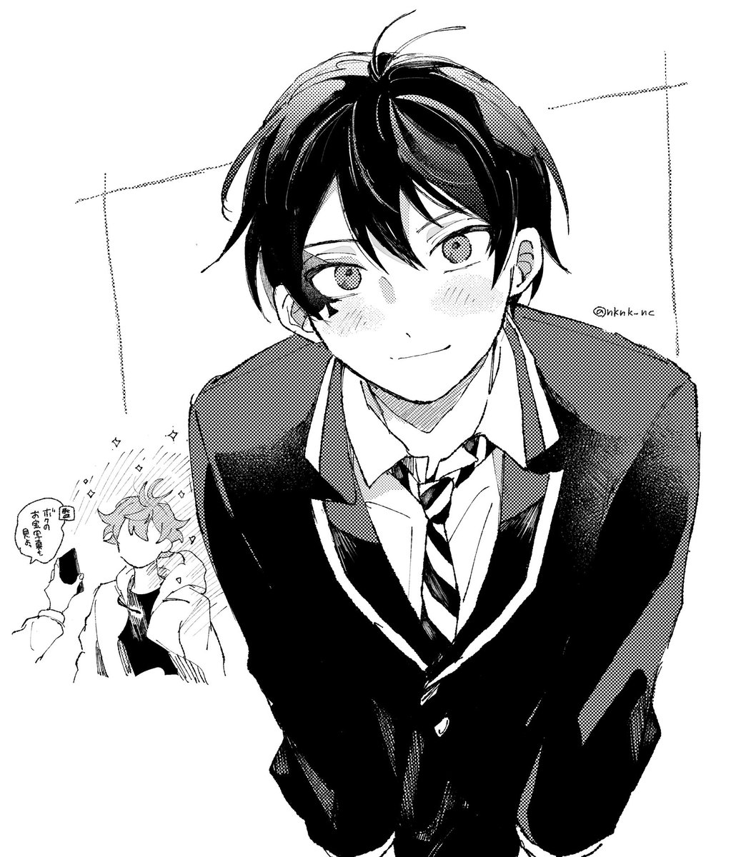 nknk_nc's tweet photo. エスデュらくがき https://t.co/hlfEfDJbSr