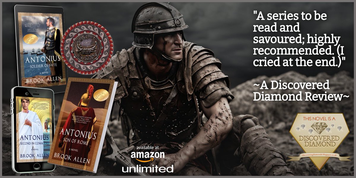1BrookAllen's tweet photo. There are two sides to every story. After 2000 years, isn't it time we heard his?
SON OF ROME: https://t.co/cq5b5bTdGr
SECOND IN COMMAND: https://t.co/UPo2KdgKHq
SOLDIER OF FATE: https://t.co/8iPWQ9Mfpb
#BookBoost #BookDay #BookPromotion #bookworm #BookRecommendation #amreading https://t.co/CTNfBbIIEH