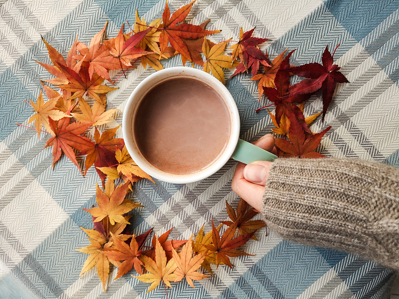 MsNotSoStupid's tweet photo. "Woke up to crisp autumn air, golden leaves drifting down with each gentle breeze  Perfect sips of warm latte weather! #AutumnVibes"， https://t.co/tkbJJdQVmA