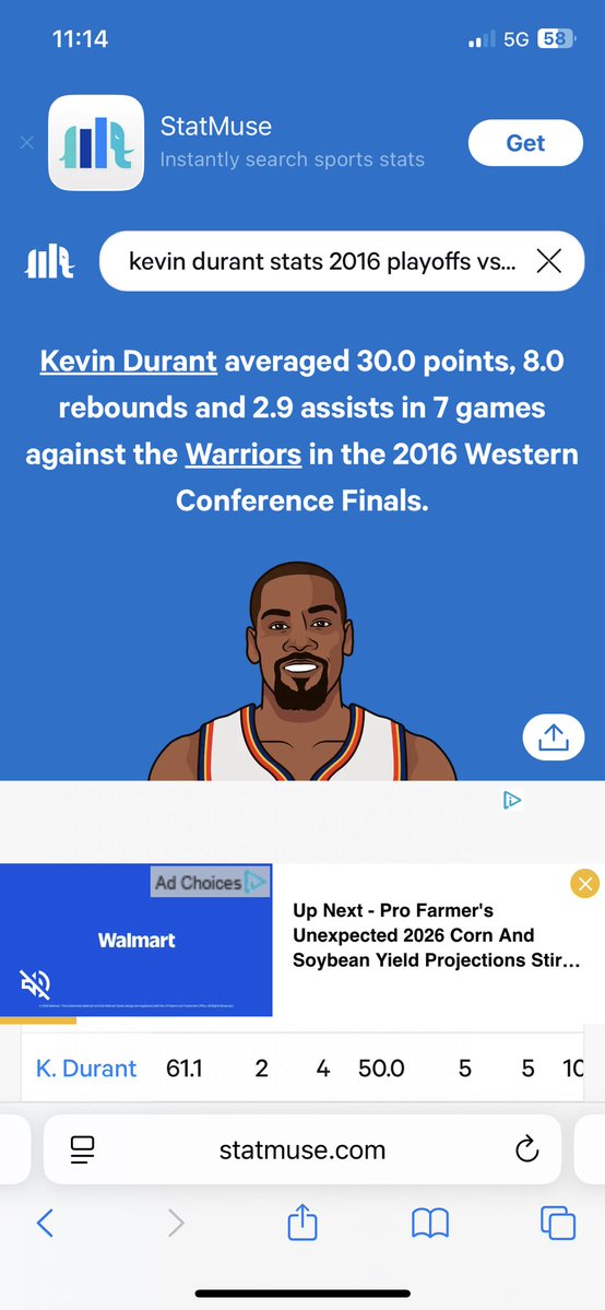 timc18171's tweet photo. @IshowWicks @ClutchNumbers Because nobody could spread the floor dumbass. He went to golden state for this reason. Golden state defense could double kd and focus on him with 2 of the worst shooting 3pt shooters the league has ever seen that were starting together. And he still averaged 30 https://t.co/TVsXqelOzu