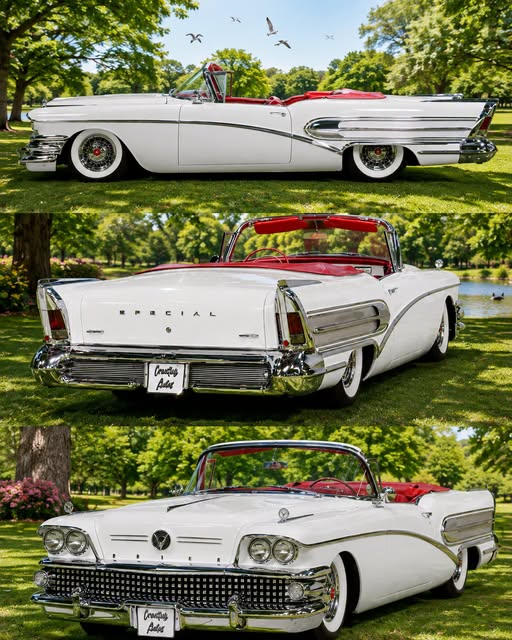 Hughes10016's tweet photo. 1958 Buick Special Convertible https://t.co/88DWrmKlmw