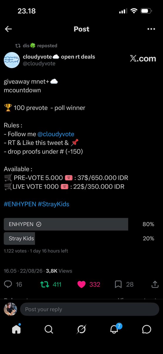 liveshayeee's tweet photo. @cloudyvote #ENHYPEN https://t.co/FrxDTIk61W