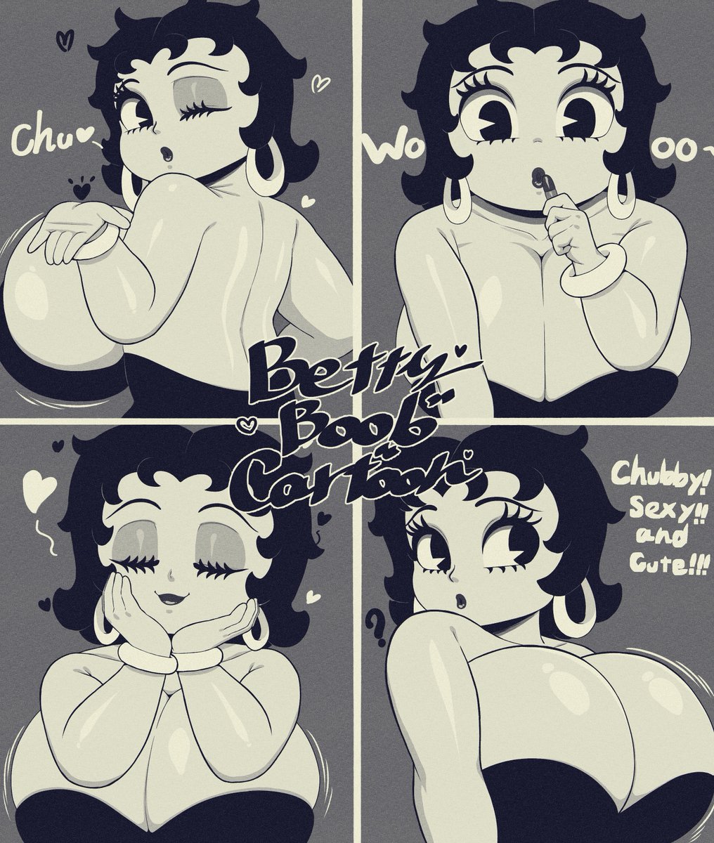 ly0611ne's tweet photo. ⬛️⬜️⬛️⬜️⬛️⬜️⬛️⬜️
     Chubby Sexy and Cute!        
      Betty Boo"b" Cartoon
⬛️⬜️⬛️⬜️⬛️⬜️⬛️⬜️ https://t.co/39SHuvAXZj
