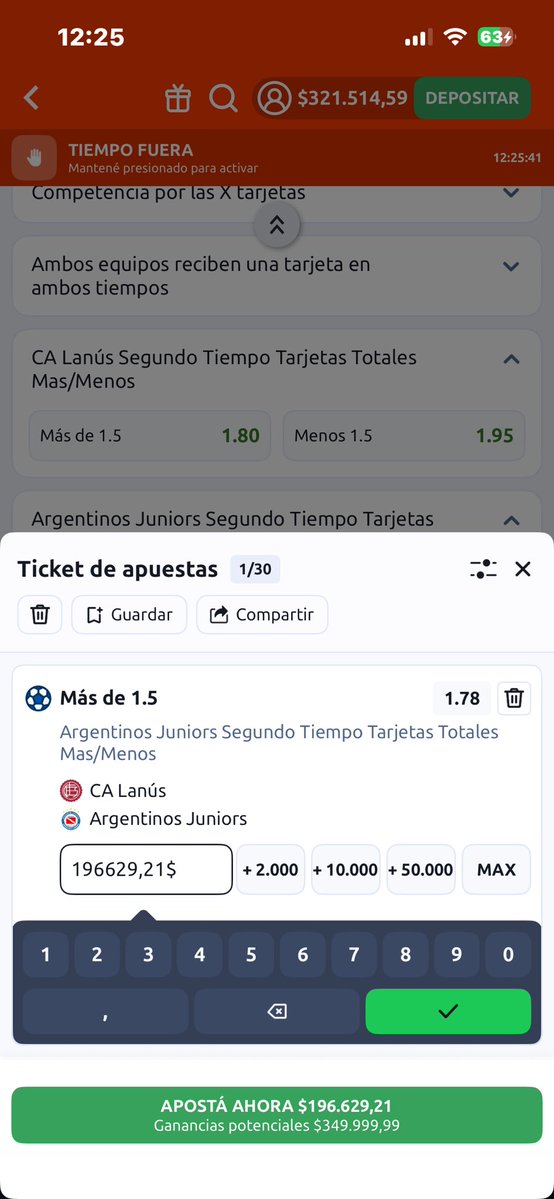 Freebetarg's tweet photo. GANANCIA de $13.400, una apuesta con algo menos de presupuesto! https://t.co/8PRH0VZAmF