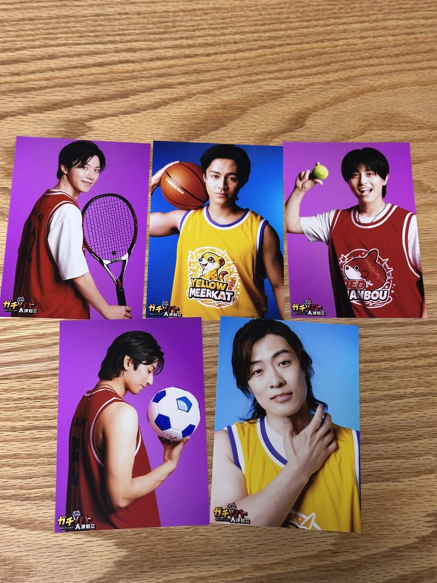 m16iro's tweet photo. 【交換　譲渡】

ガチバト大運動会　生写真

〈譲〉
前野さん　キールくん　拓海くん
尾形さん　慶人さん

〈求〉
拓海くん　村瀬くん　しゅんたくん

後日パーク内で可能です
お気軽にお声掛けください https://t.co/yxzzrV06Wx