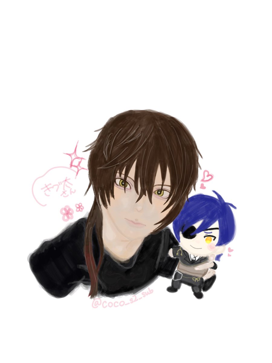 coco_s2_sub's tweet photo. きづ太さんを2日連続で描きました‼️^_^
altにいっぱい愛を打ち込みました。オタクすぎてきもいから見なくて良し😭😭 https://t.co/dXGXPc4PrU