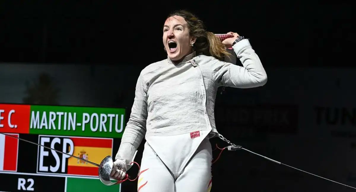 depominoritario's tweet photo. Lucía Martín-Portugués🇪🇸🥇MEDALLA DE OROOO EN LOS JUEGOS MEDITERRÁNEOS🥇

La campeona de Europa de sable se muestra imparable en Tarento y suma el primer oro para la delegación espñaola https://t.co/BeN7GwpmzH