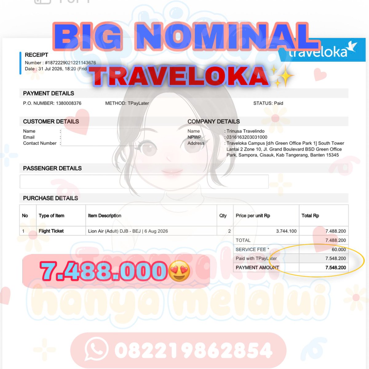 foamvys's tweet photo. Butuh gestun cair instant murce? Yuk ke @/ewolue ajah🔥

☑️trusted since 2021
☑️fee start from 8%
☑️WA ada di bio yah

Spaylater, Kredivo, Gopaylater, Indodana, BCA paylater, CC/Kartu Kredit, Yup, https://t.co/g1UMAyvKhI , Traveloka, Tiktok paylater, Allobank, Akulaku https://t.co/9TnTei3oyF