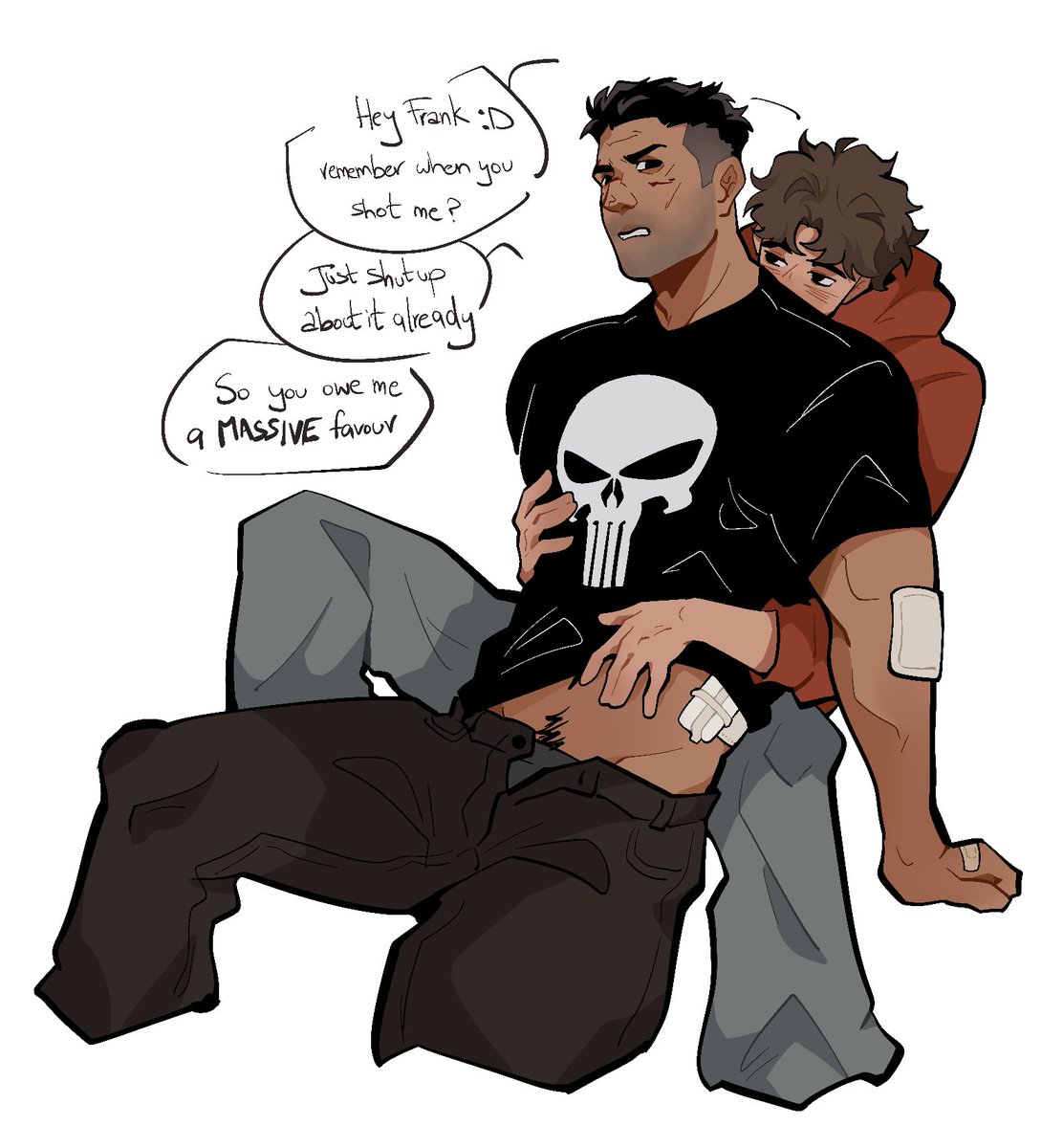 _Rerith's tweet photo. I wonder what that favours gonna be #peterfrank #spideyskull https://t.co/SCCNJCyP6N