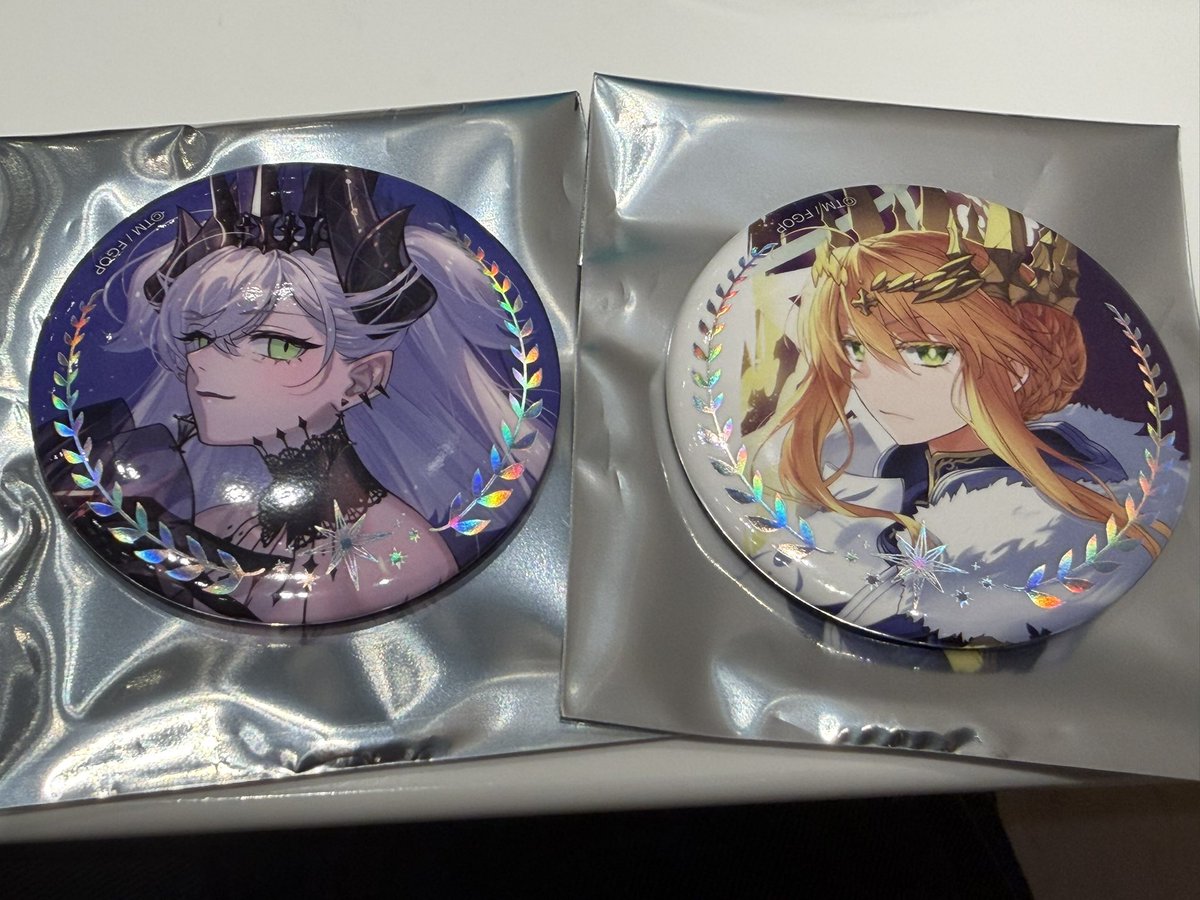 etc_yh's tweet photo. 【交換】FGO 星見の回廊 箔押し缶バ
求:ジークフリート、アビゲイル
譲:リリス、アルトリア

8/23現地付近にてお手渡し。
お気軽にお声掛けください。 https://t.co/AGivMBvw8s