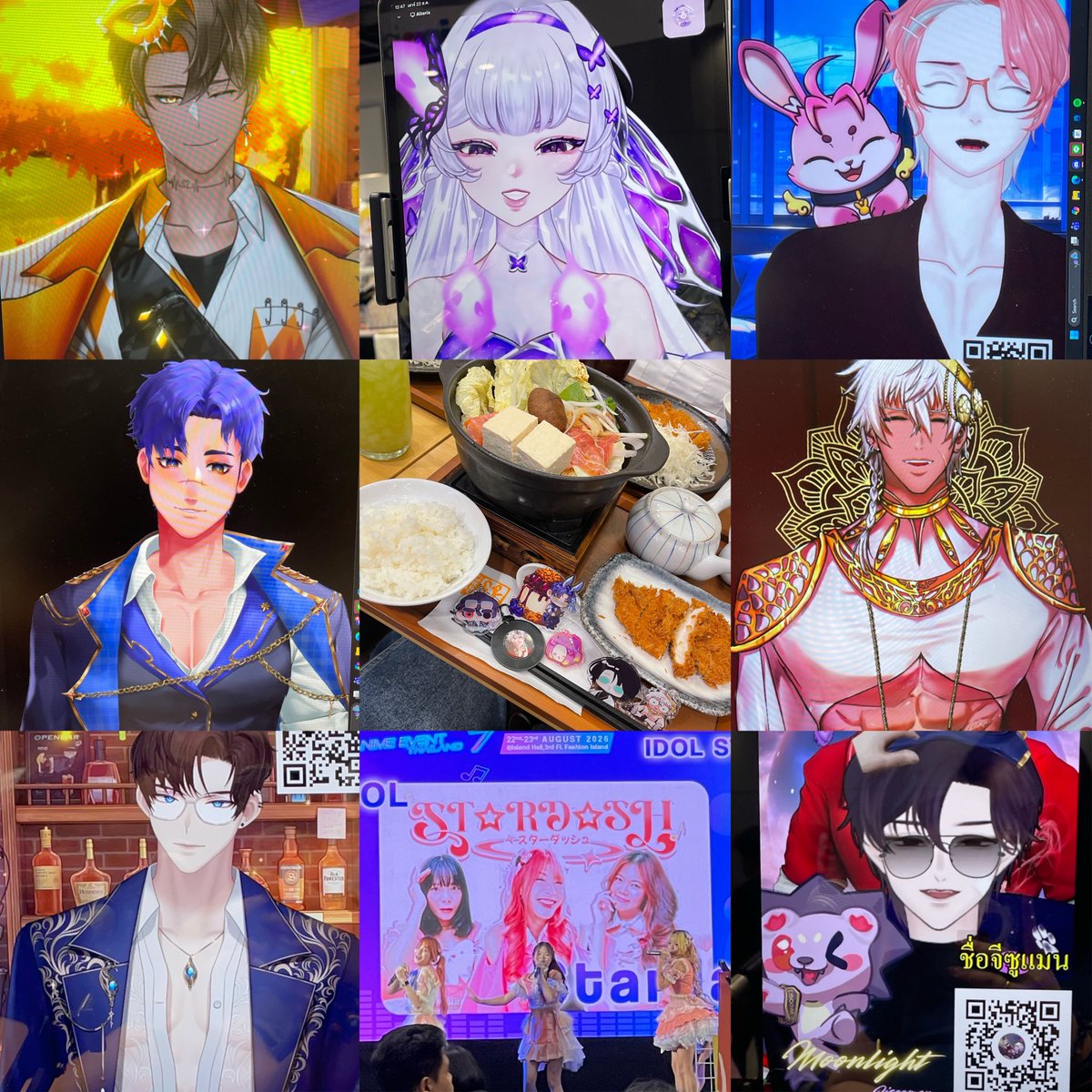 me_tingslb's tweet photo. หนุ่มหล่อ สาวสวย เต็มไปหมดเลยย 😚✨
#SolaceAetherna #AnimeEventThailand #Titorch #Geno_TST #Kaylef #Kealanhmm #JisoomanDay #Kamphee #AlteriaStarEater https://t.co/ANd1Ki27Rb