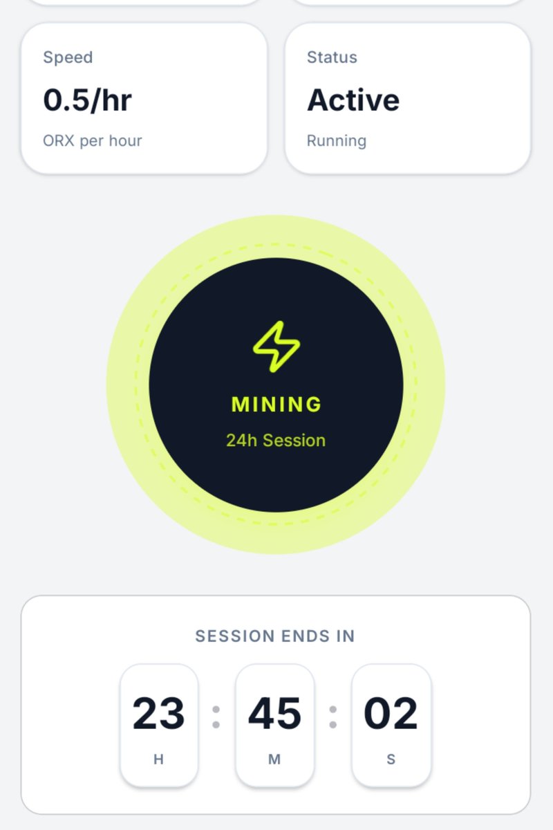 CryptoLifeIsX's tweet photo. ๐๐๐Join #OrexNetwork and start earning ORX!
Missed #Bitcoin
Missed #Pi
Missed #ice
Missed #Dogs
Missed #Cats
If U Missed Any Mining Projects
Don't Miss This Time
Use my referral code
SMLV8RE1
๐Sign up to get a 100-ORX Bonus.
Download the app here:
https://t.co/G35m2KWBdI https://t.co/fuY9ZyEFT5