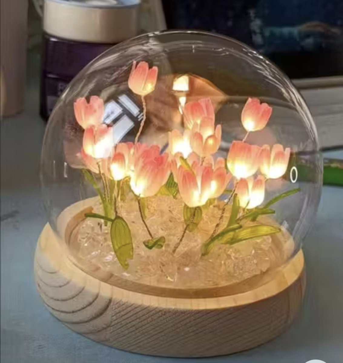 illuso_yu's tweet photo. Lampu tidur Tulip aesthetic  ornamen cahaya  sangat cantik. Cantik poll suka banget. Buat kamar jadi aesthetic 😍🥰
KLO mau samaan cek disini ya

🔗https://t.co/2NhurtrbrC https://t.co/ajJSNkqG3h