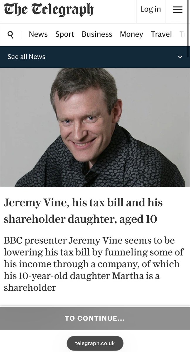 TalkThatTalk_K's tweet photo. A reminder Jeremy is one of them dodging paying the tax he should by making his 10 year old daughter a shareholder 🙄
There is no balance in his coverage.
He wants disabled people to exist on even less money so he doesn’t get taxed more. He doesn’t care about you, just his wallet https://t.co/hJJMTCSaCc