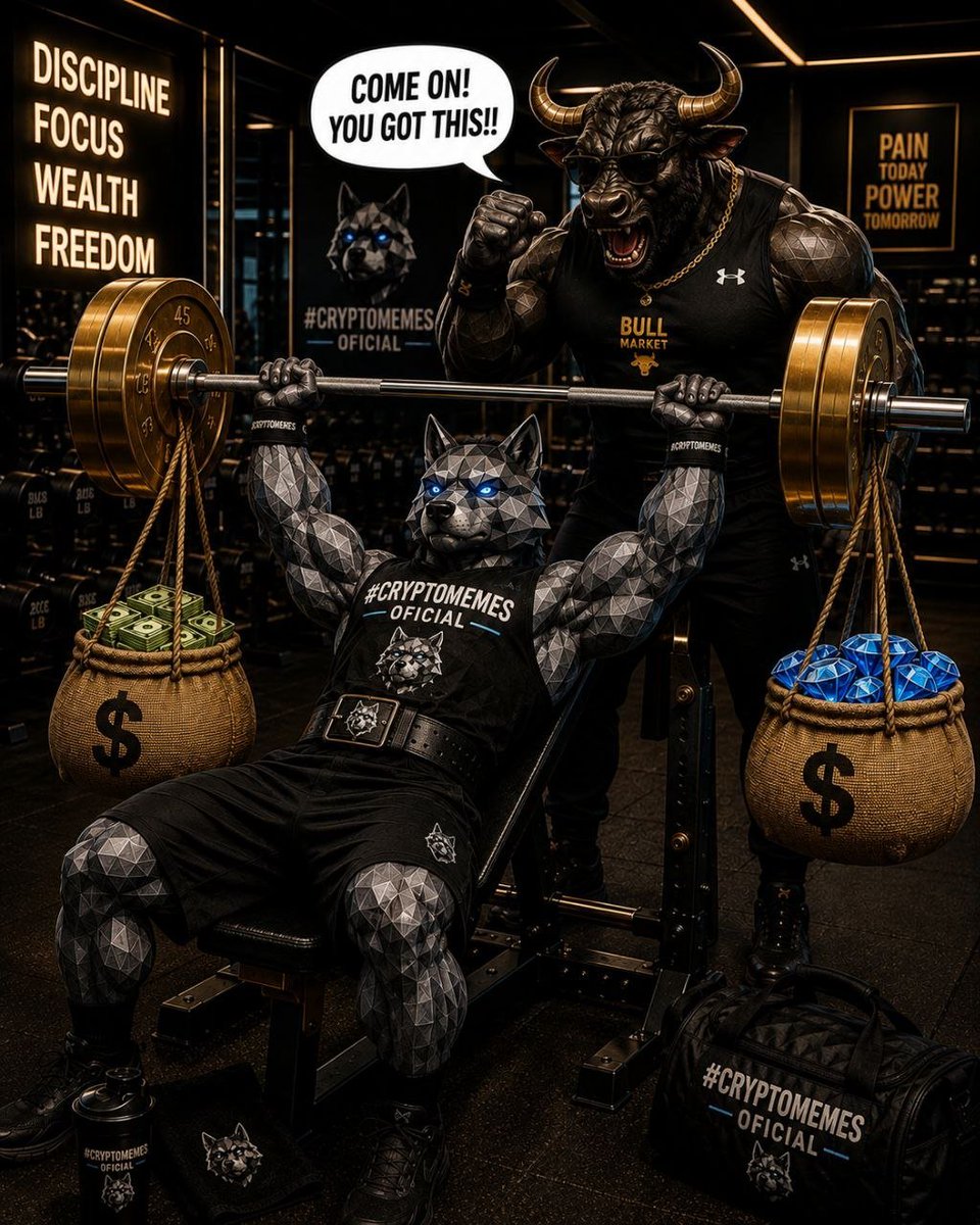 memescoinnewcic's tweet photo. A strong community isn’t built on luck—it’s forged in late nights, relentless sacrifice, and pure hustle. Every step forward is earned. Keep pushing, we’re just getting started. 😤🔥💪 https://t.co/xKf4PynymC
