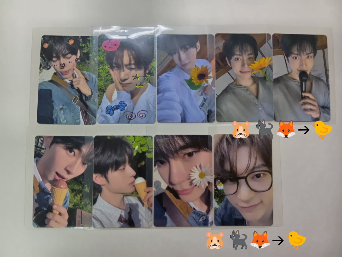 aruha_cha's tweet photo. ZEROBASEONE ZB1 ゼベワン 回帰LOVE タワレコ 封入 トレカ ラキドロ 特典 交換

求)💖️テレ(異種️⭕️)･ゴヌク切符＆シール

譲️)🩵マシューメテュ、ハンビン、ジウン→1,2枚目

郵送交換希望
当方交換経験乏しいので、お望みでしたら先の発送とさせて頂きます。
お気軽にお声掛けください😊🙇‍♀️ https://t.co/tMgv9XG27e