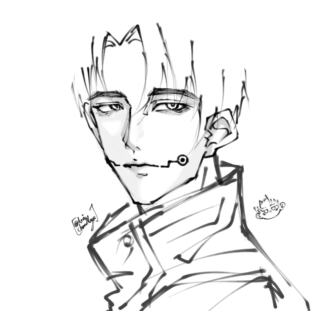 AeriCM197's tweet photo. Testing new pen 

#yuuta #jjk https://t.co/1nYy5zr8Rt
