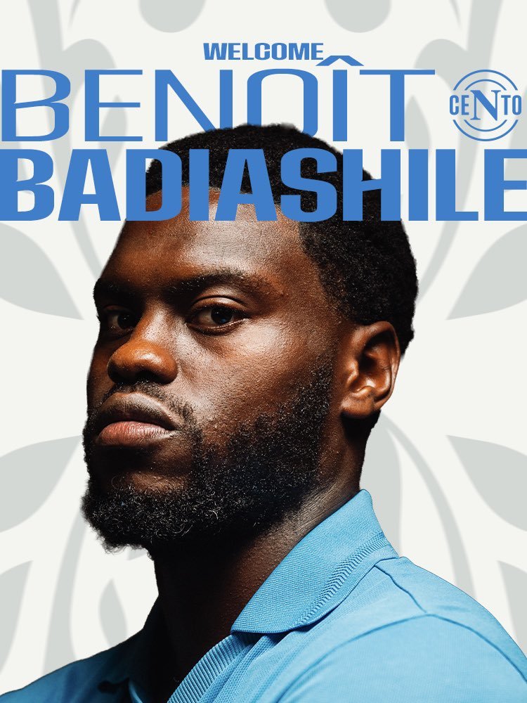 JacobsBen's tweet photo. Napoli confirm Chelsea defender Benoit Badiashile has joined on a loan with a €27m buy option. €3m+€1m loan package.👕 https://t.co/6WsvbBR7aa