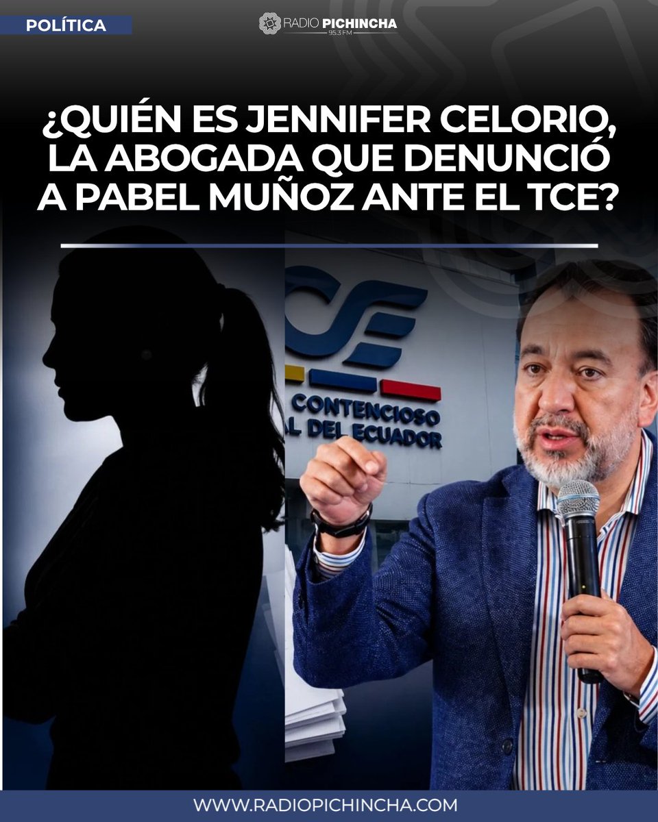 radio_pichincha's tweet photo. 🏛️ #Política | Jennifer Alicia Celorio Suárez, quien presentó una nueva denuncia electoral contra el alcalde de Quito, Pabel Muñoz, fue funcionaria del Consejo de Participación Ciudadana y actualmente figura como gerente de una empresa en la que Juan Esteban Guarderas consta entre sus accionistas. Guarderas ya impulsó anteriormente una causa electoral contra el burgomaestre capitalino.

Aquí los detalles 👉 https://t.co/YZYunicQmz