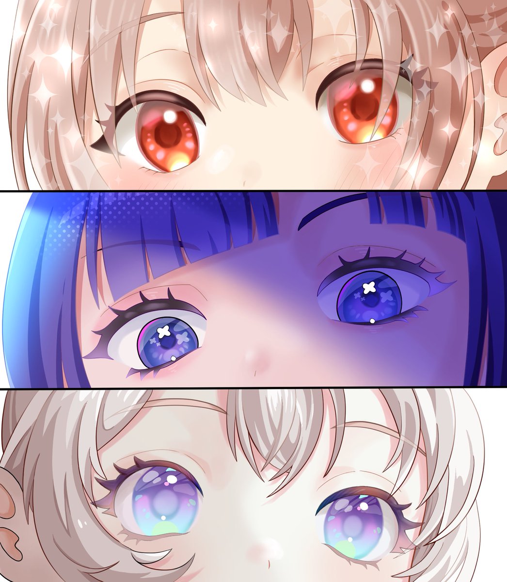 hanatuki_01's tweet photo. #絵柄が好みって人にフォローされたい
おめめの練習👀 https://t.co/hdoWjEFuN9