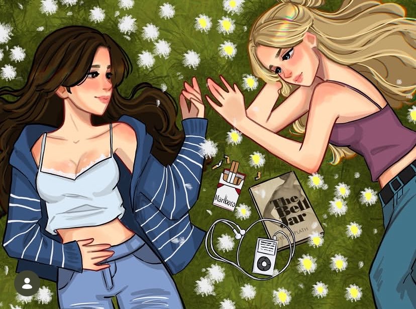 tckerlynch's tweet photo. encantada com essa arte da lizzie young com a eden mccrorey

(@/lizelriel no insta) https://t.co/F2HoKDaSya