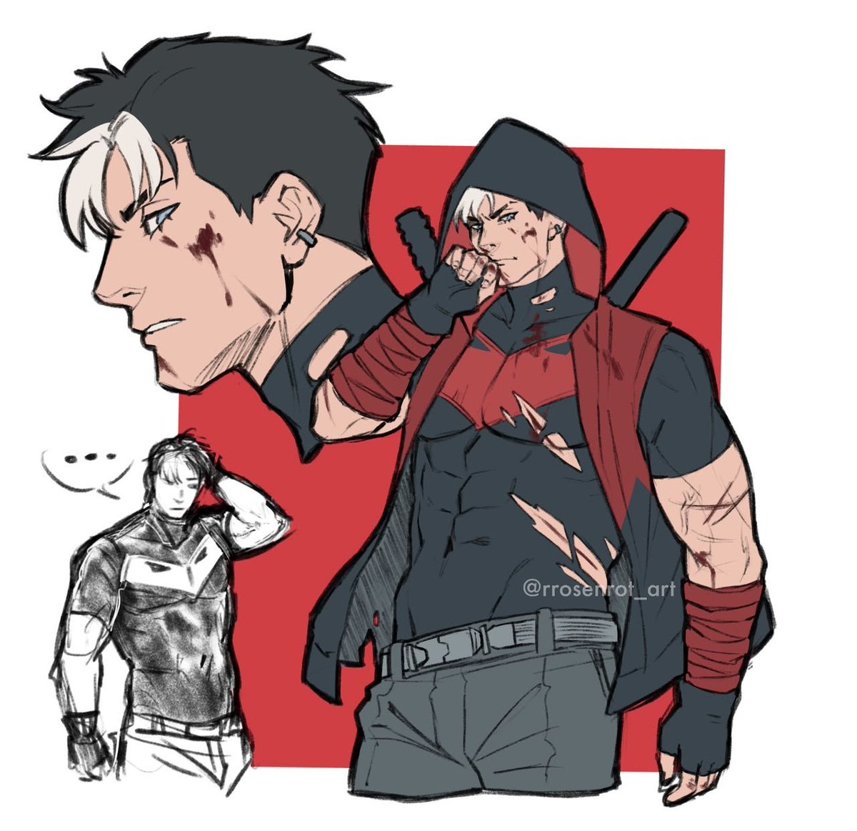 rrosenrot_art's tweet photo. Some Jason Todd sketches 🙌
#jasontodd #redhood #dc https://t.co/qdcOECdPO3