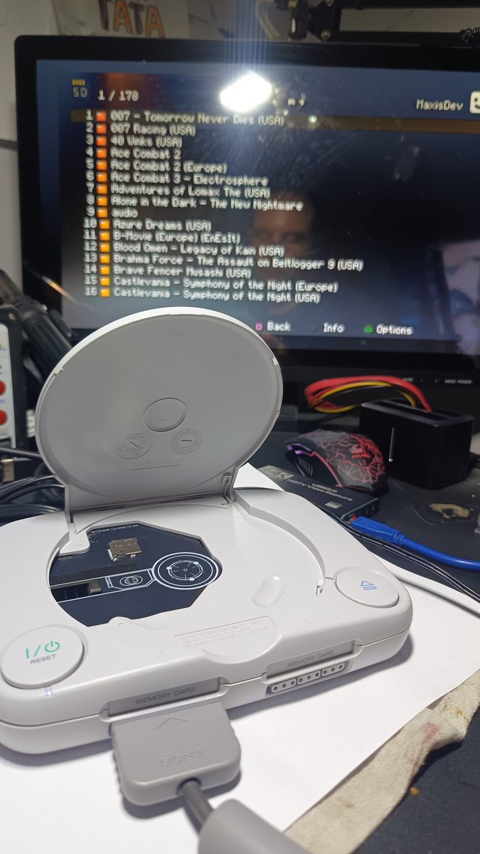 MaxisDev's tweet photo. Ps one , Maxstation OS https://t.co/ikx8kgCoS0