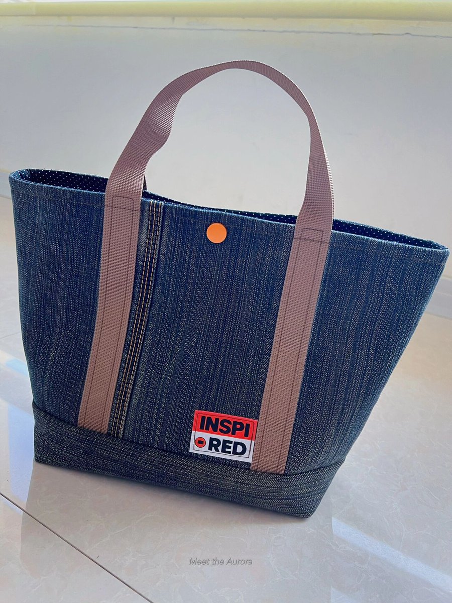 Ncnk17346215's tweet photo. Got some old denim Turn 'em into a cute woven tote bag with just scissors, thread, and a little patience! My weekend DIY win  #DIYProjects https://t.co/Gi31avJuyC