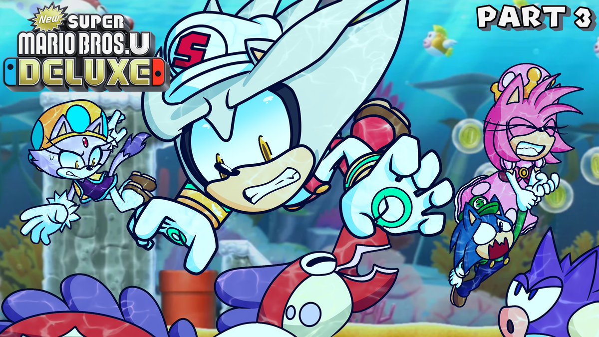 Silver_YT_Real's tweet photo. UNDERWATER CHAOS! - Silvaze &amp; Sonamy Play New Super Mario Bros. U Deluxe Part 3
YouTube - https://t.co/pv4myGo65w
Twitch - https://t.co/ZiYZ1ElUEC https://t.co/zgz2dNMNYi