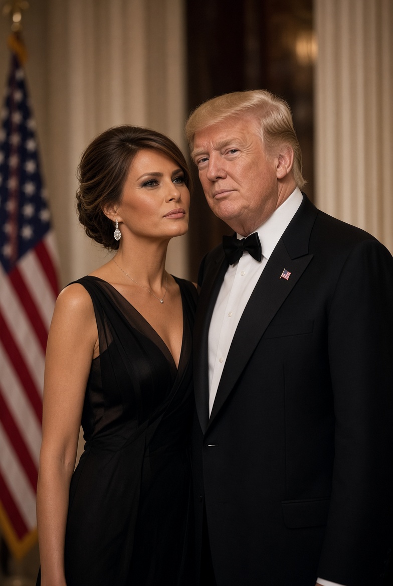 ilievska81's tweet photo. Family first. Strength, elegance, and unity.
The most powerful couple in the world. ❤️🇺🇸
#TrumpFamily #AmericaFirst https://t.co/EYSuyXPAd1