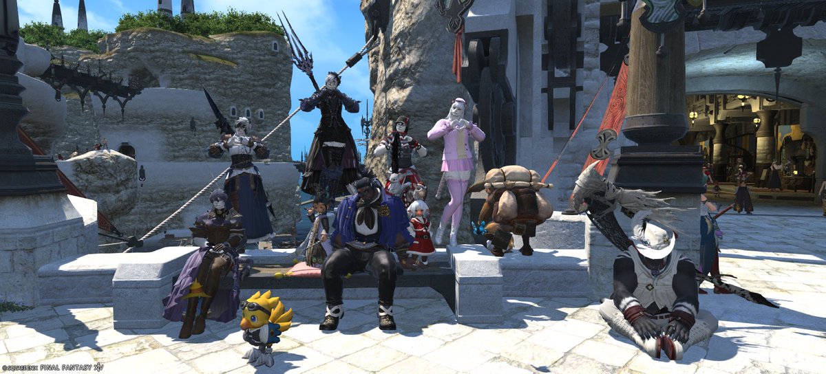 Sazabi226's tweet photo. Hrothgar :3 @EllaDisaster @Nat_Gord0 #hrothgal #hrothgar #ffxiv https://t.co/iIH7eMbp9n