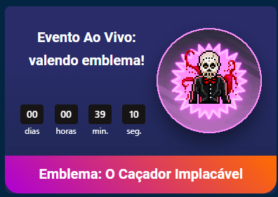HabboNews_k's tweet photo. 🚨 Lembrete: a partir de 14h BR tem evento ao vivo no @HabboPTBR!

⭐️ 129 jogadores conquistaram o emblema no 1º dia! 
👥 Qualquer jogador pode participar, o sistema de fila da central e do jogo foram ajustados.

➡️ https://t.co/BxHMQYKZlo https://t.co/L2A5ZLHHVw